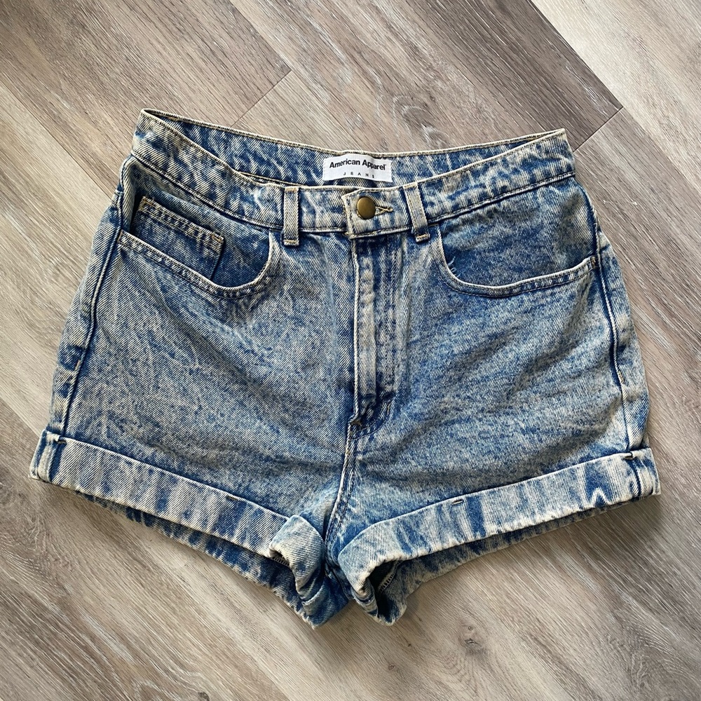 American Apparel Acid Wash Shorts (29)